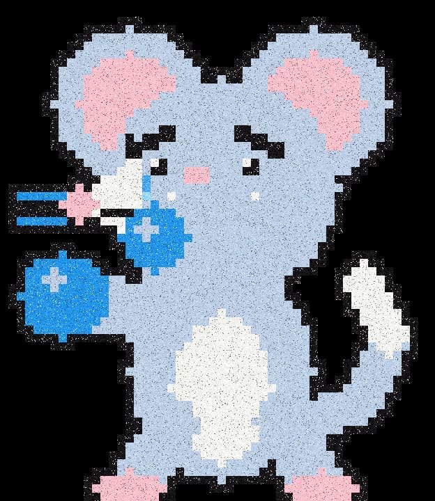 Mouse computer — defender (hurt)